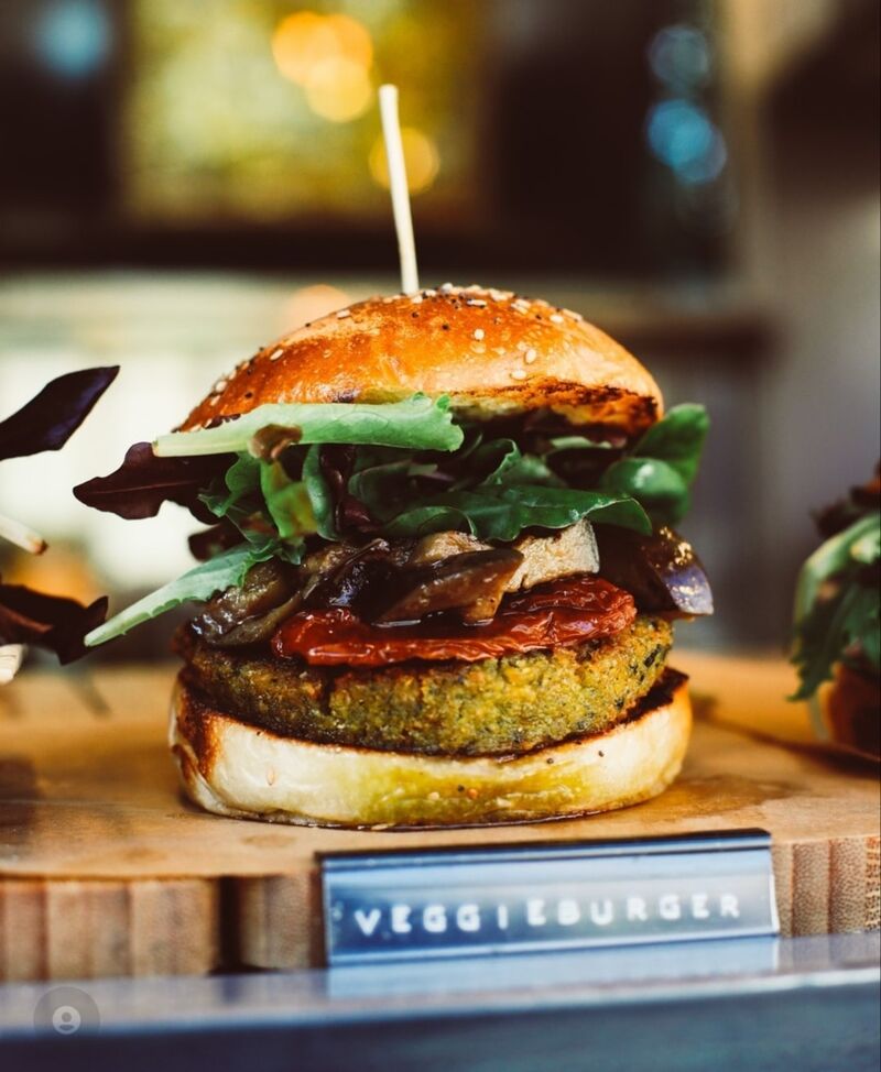 Veggie Burger Más Allá! 10€