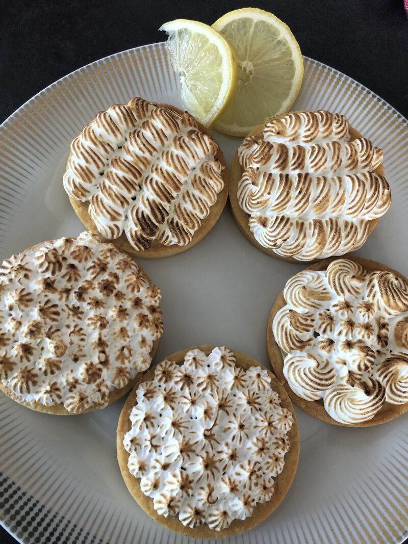 Tartelettes citron meringuées