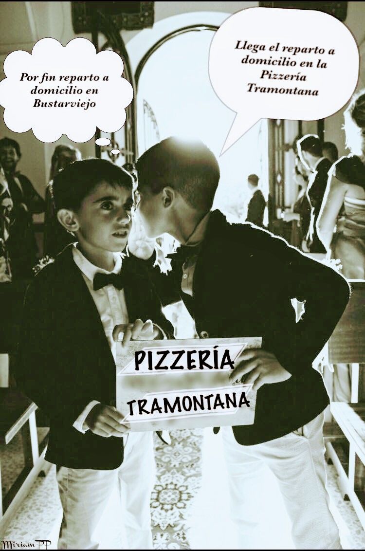 En pizzería Tramontana disfrutarás de nuestro reparto a domicilio , de la mano de nuestro compañero y gran repartidor Alberto!!