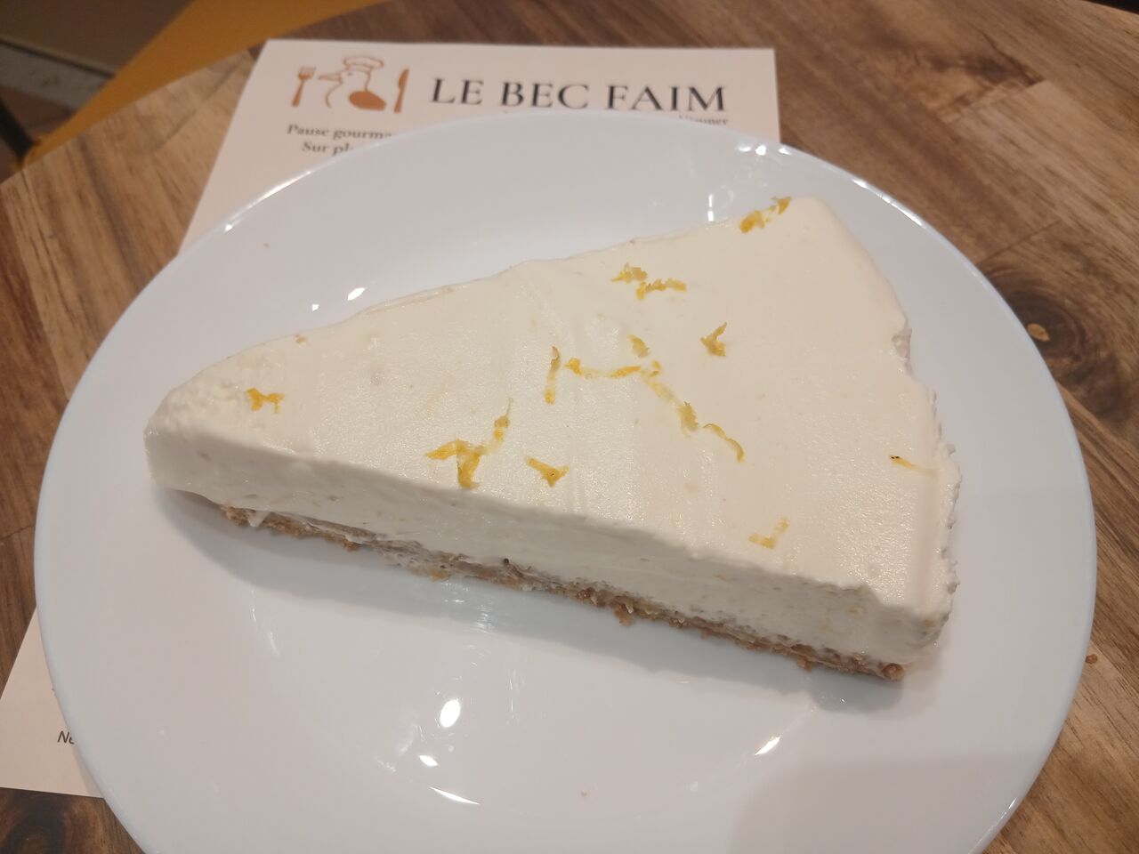 Cheesecake aux citrons BIO 
