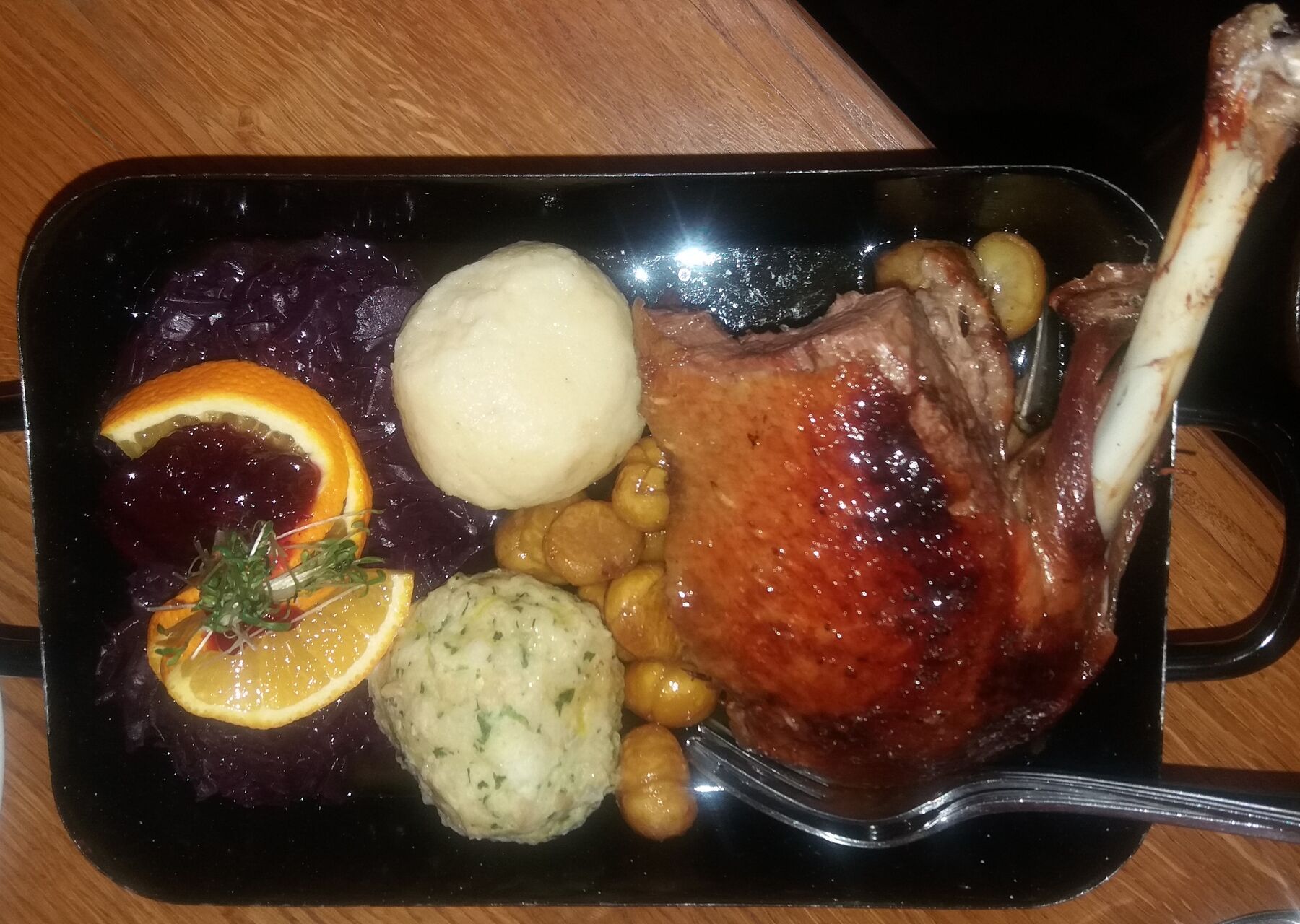 Knuspriges Martinigansl