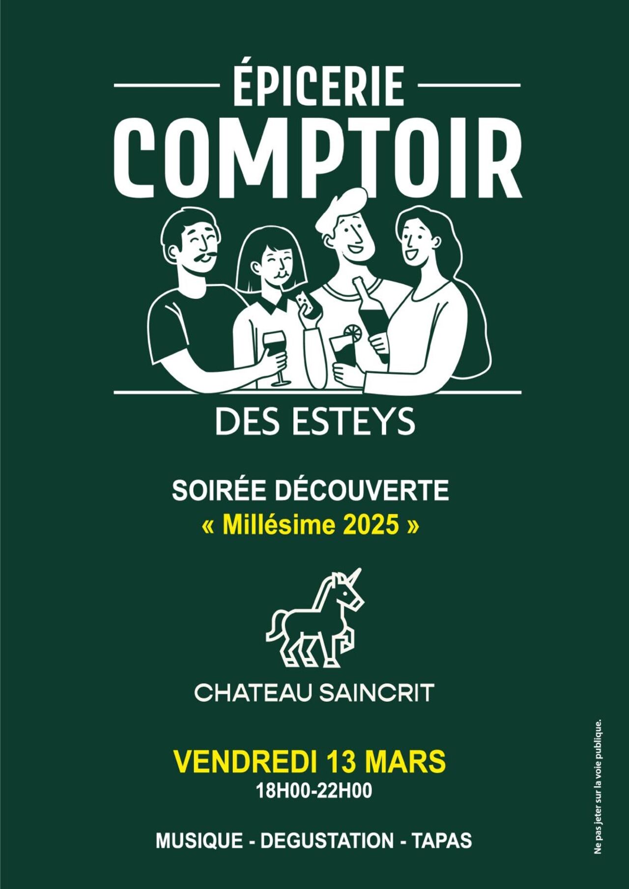 Soirée découverte des millésimes 2025