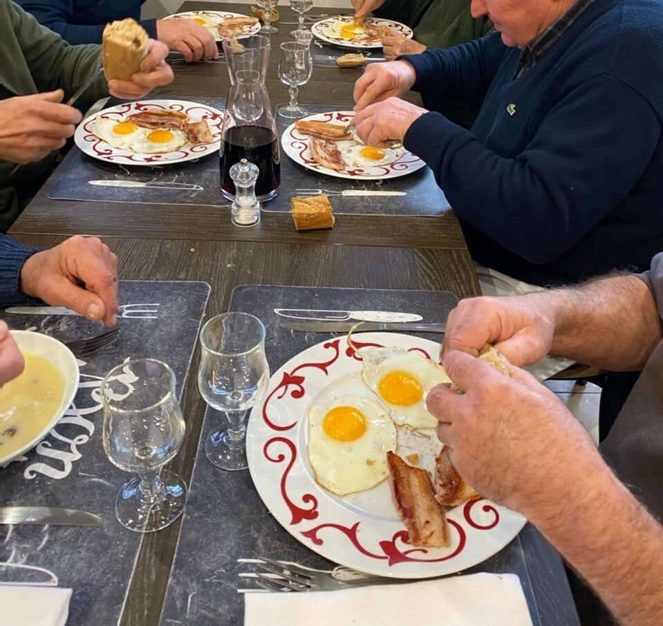 Oeuf Ventreche au petit Déjeuner Landais