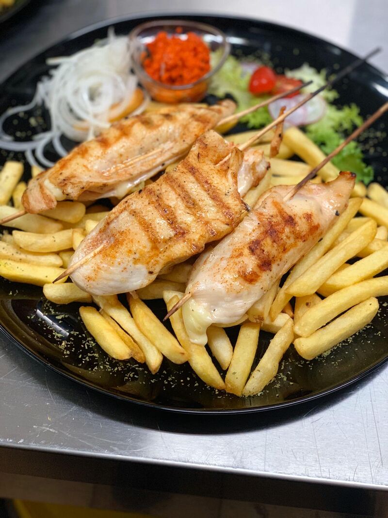 Pileći file na žaru