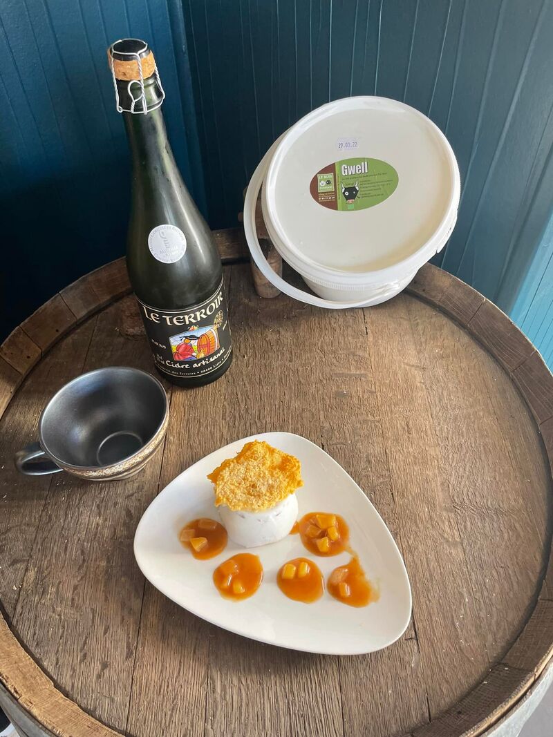 Panna Cotta à base de Gwell