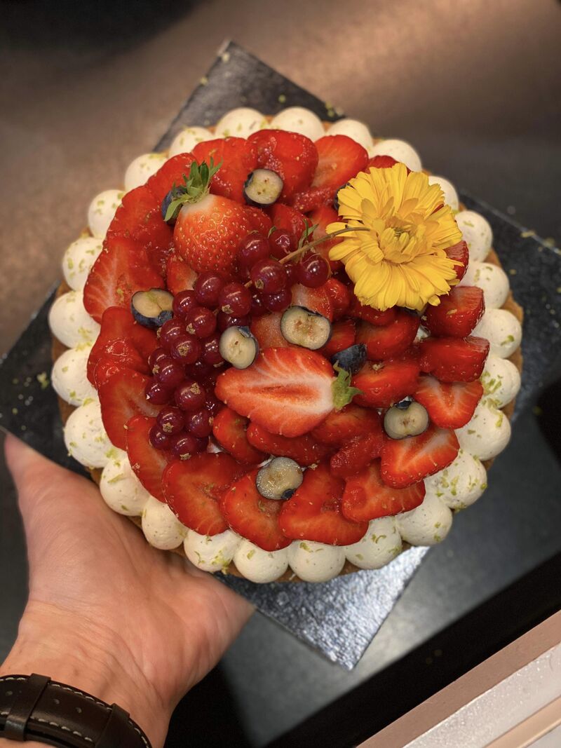 Tarte fruits rouges 