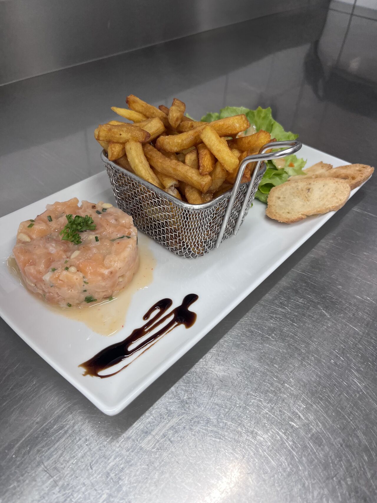 Tartare de saumon