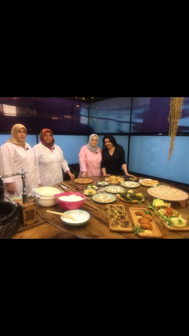 Restaurant Tv Programında Mantı Çibörek yaptık.