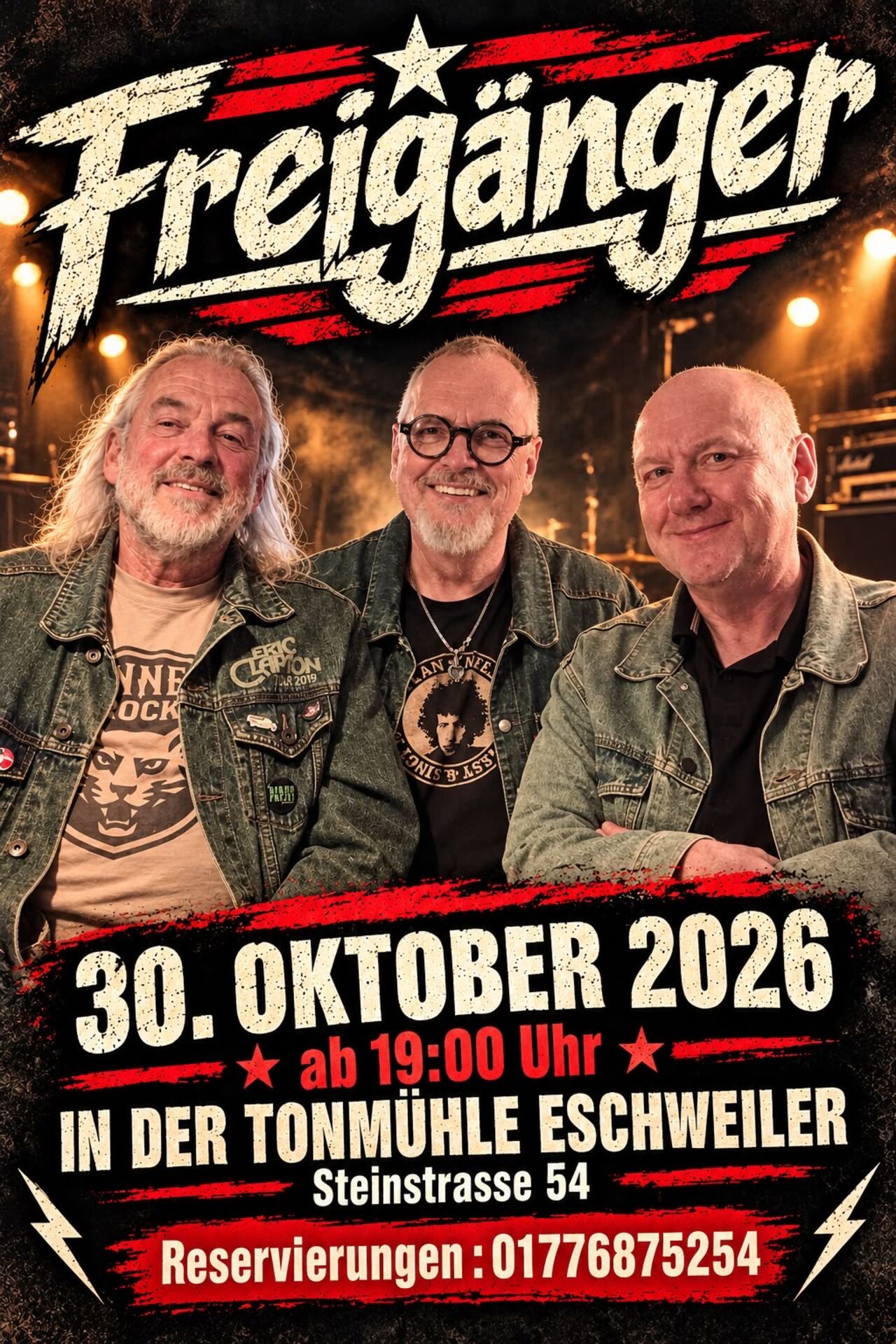 Freigänger am 30.10.26 ab 19 Uhr