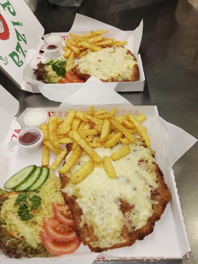 Überbackene Schnitzeln