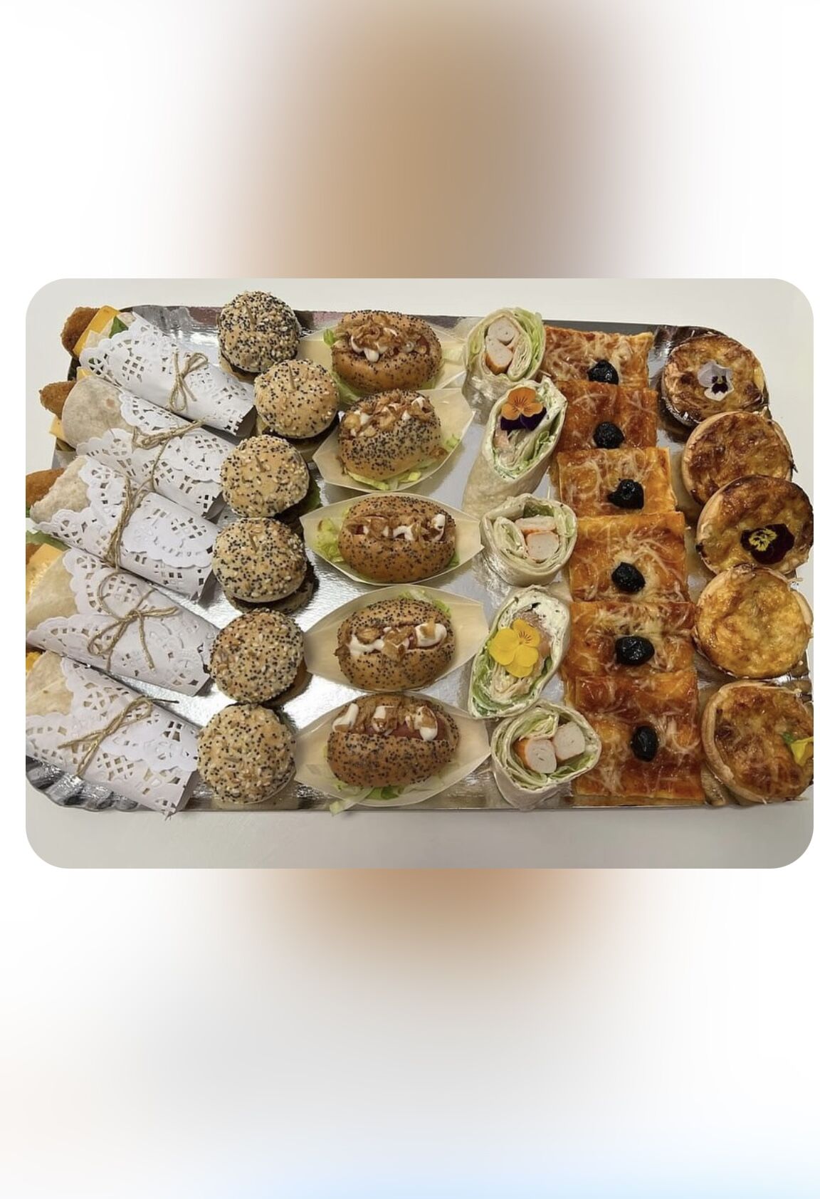 Plateau mignardises salés