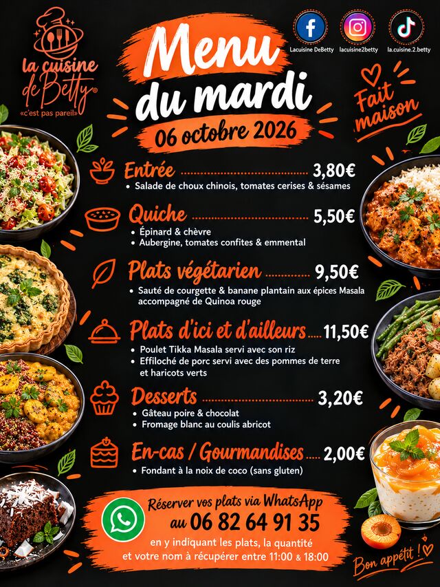 Mardi 06 octobre 