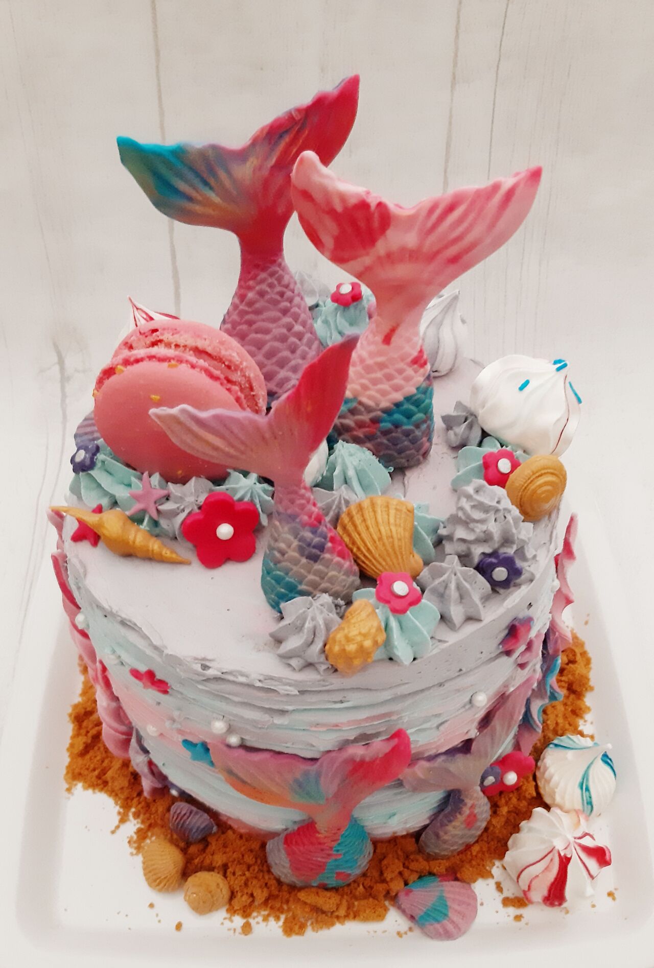 gâteau sirènes