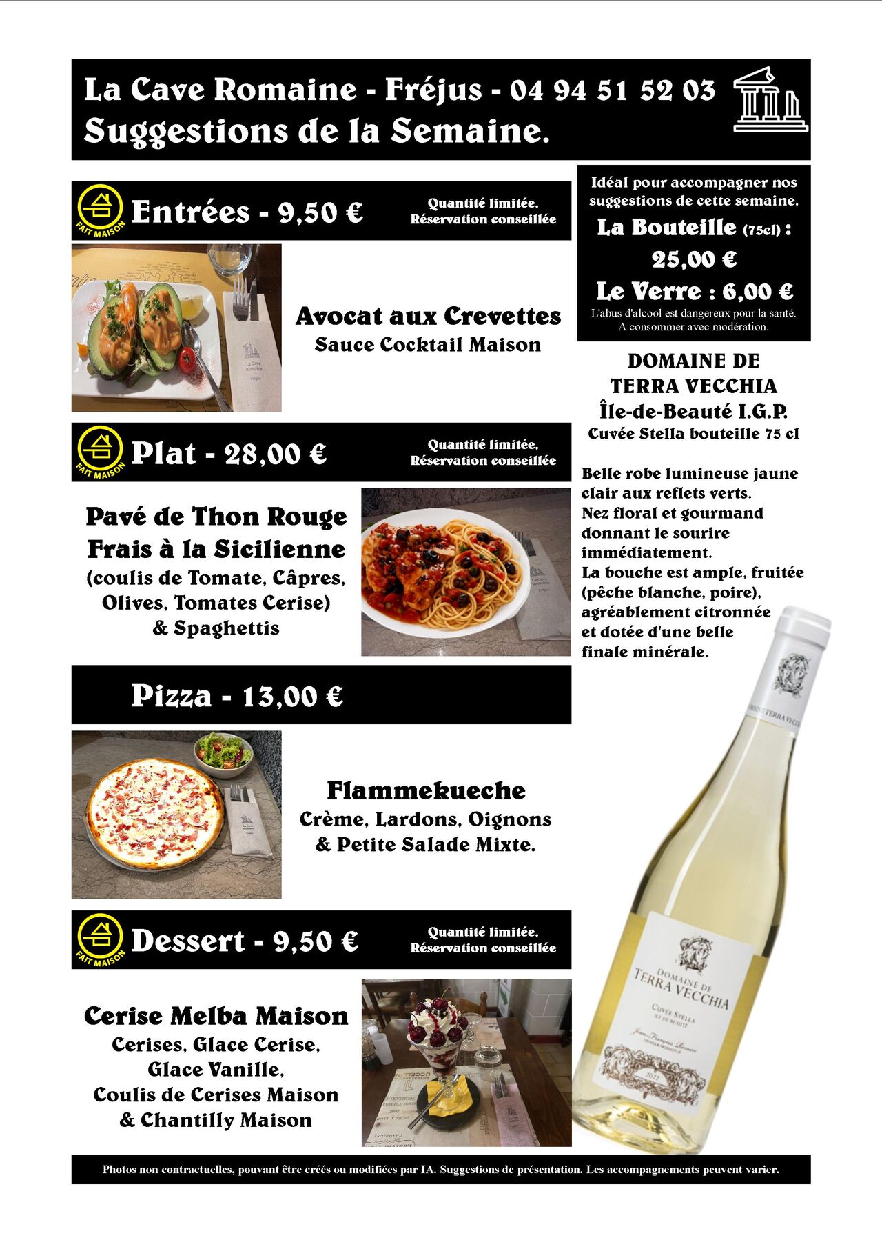 Suggestions de la Semaine