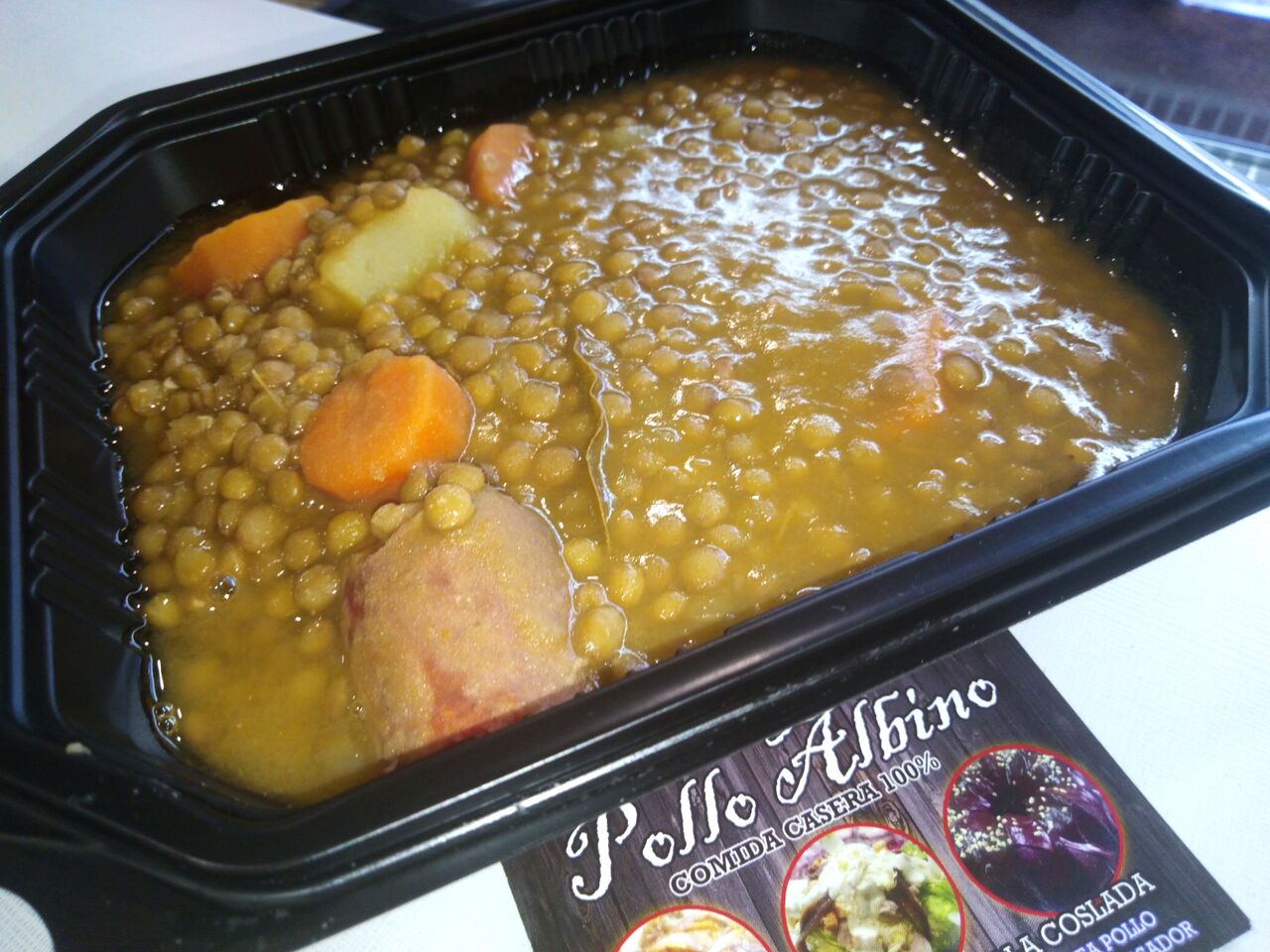 Nuestras lentejas, martes como plato del día ❤️?!!! 