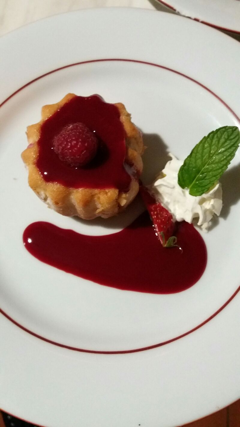 Charlotte aux fruits rouge