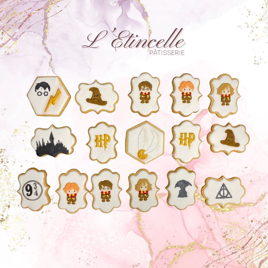 Sablés glaçage royal Thème Harry Potter