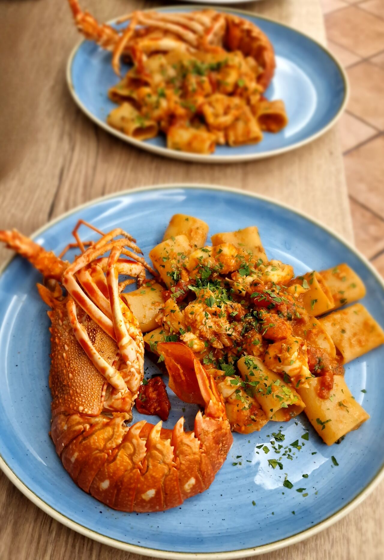 Paccheri all'aragosta... un fuoricarta irresistibile