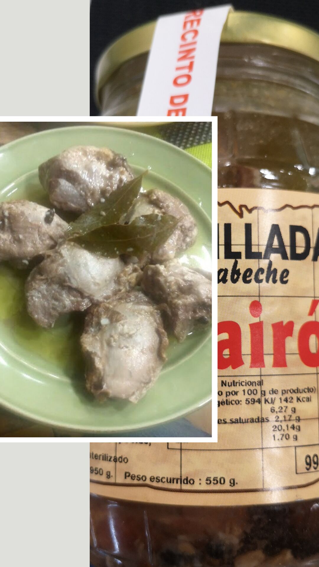 carrillada en escabeche