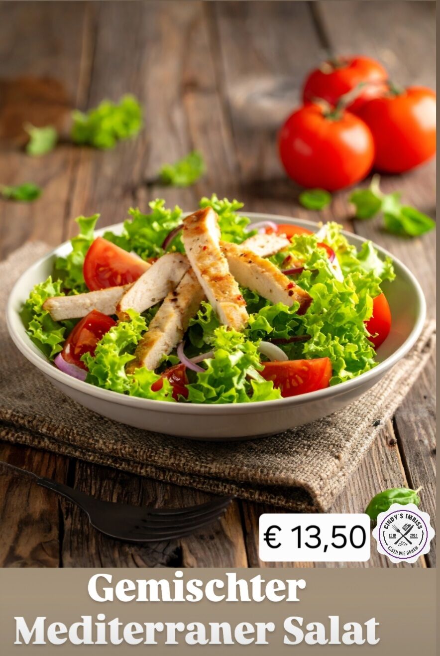 Gemischter Mediterraner Salat 