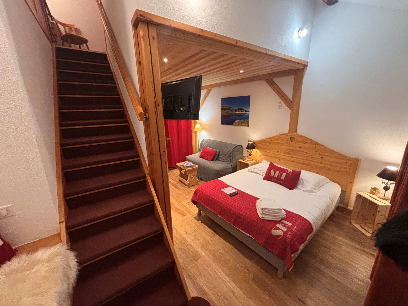 Hôtel en Chambre Duplex de 2 jusqu'à 5 personnes