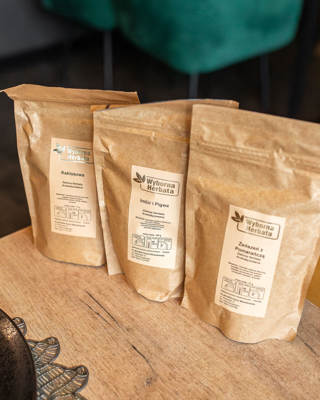 W naszym Wok’owym sklepiku znajdziesz super pyszne mieszanki herbat! 🌿