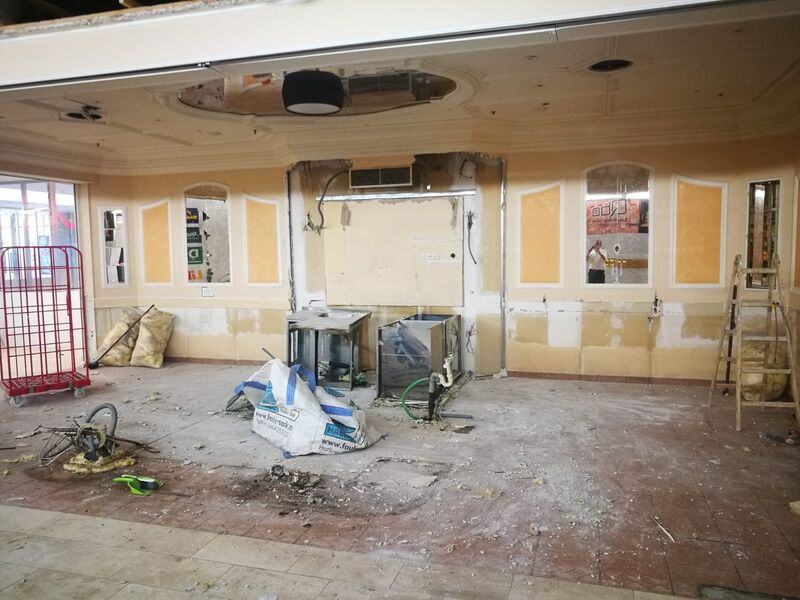 Abriss... ein großes DANKESCHÖN an unsere fleißigen HELFER...