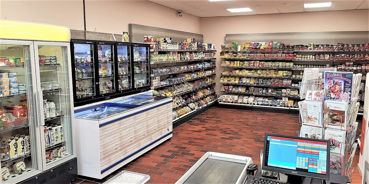 Verkaufsfläche vorne