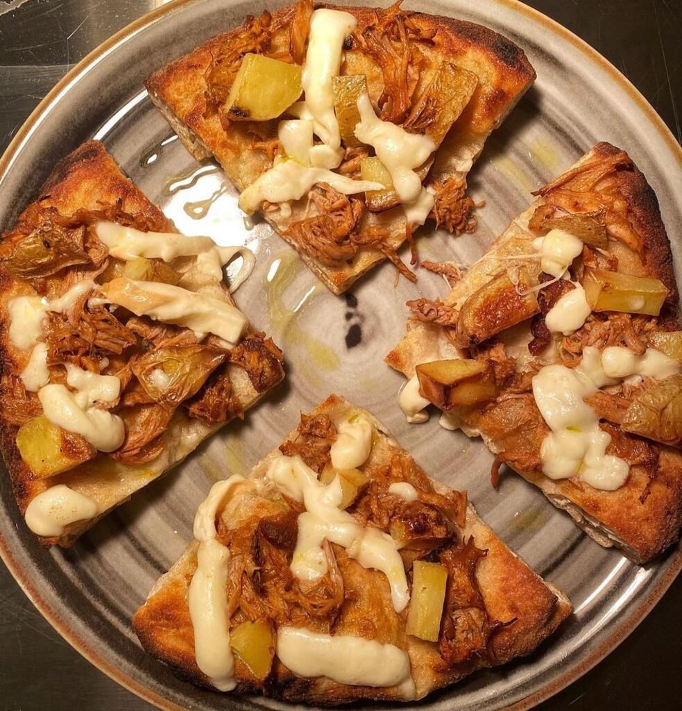 Pizza in doppia cottura 