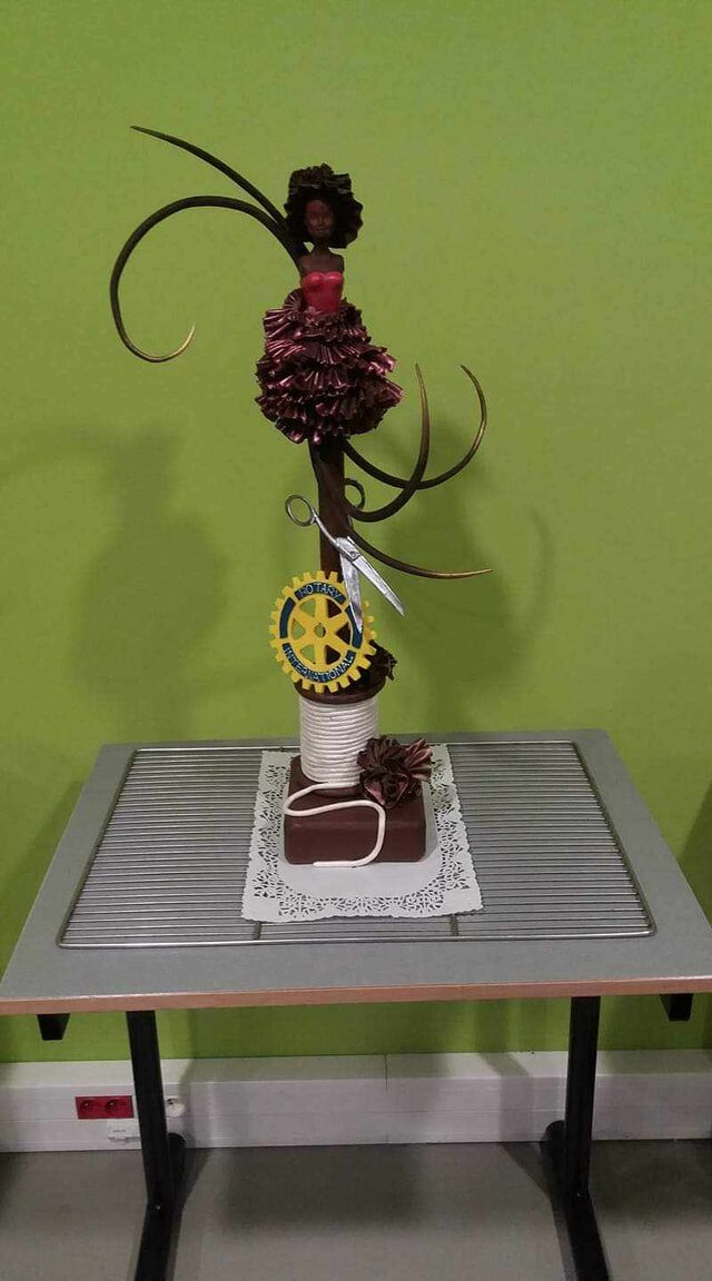 A l'occasion du Rotary , la pièce couture