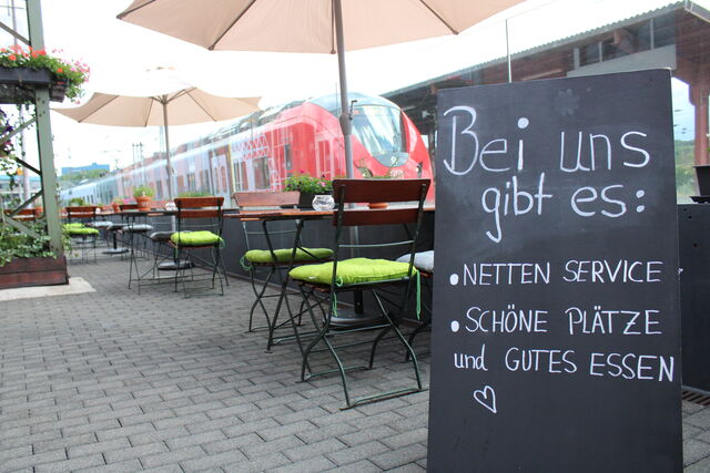Unsere Außenterasse