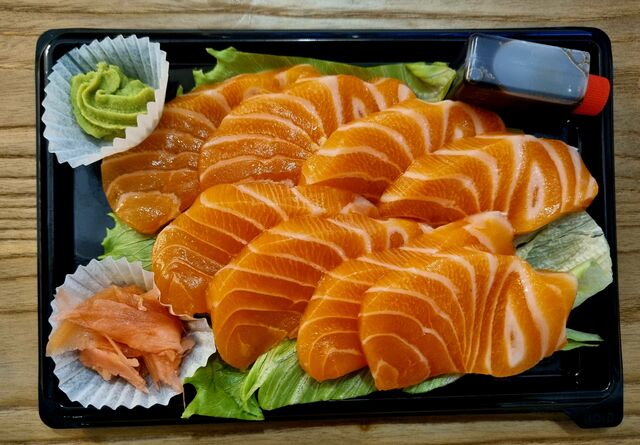Plateau Sashimi tout saumon 