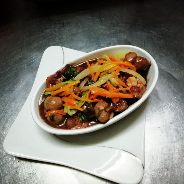 Rognons de veau à la bordelaise