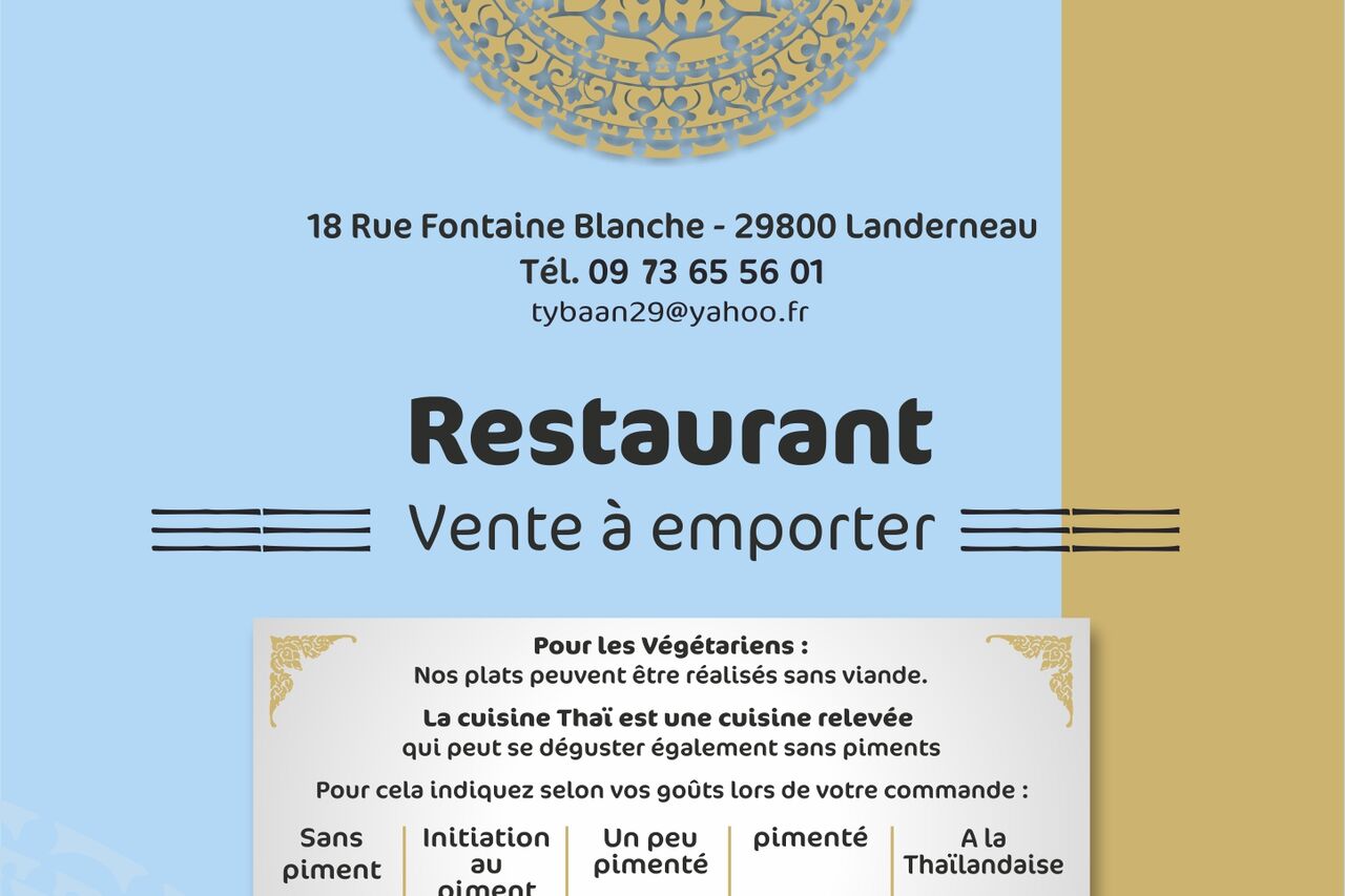 Restaurant et Vente à emporter Landerneau