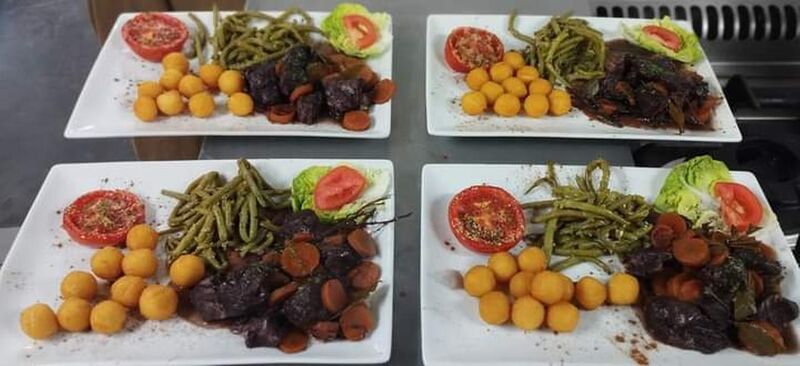Bourguignon carottes sauce vin rouge