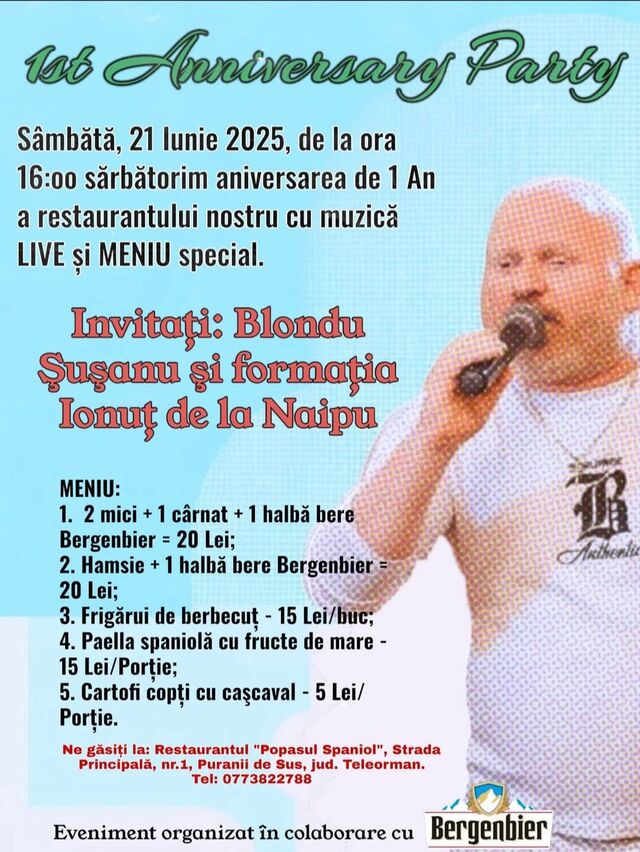 🥳 21 Iulie 2025 - Participă și tu! 🎂