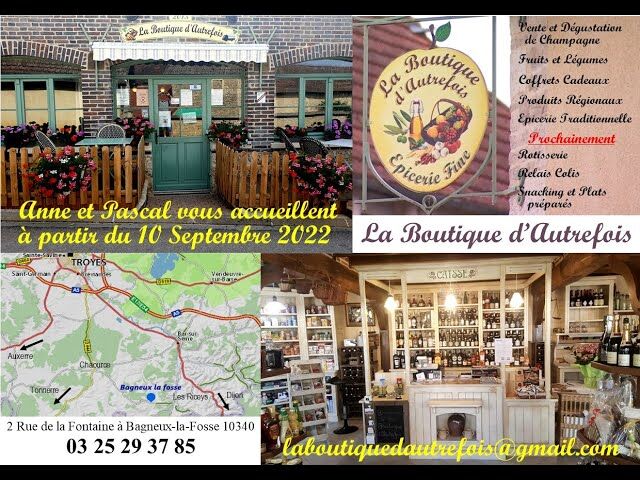 Visite de la boutique