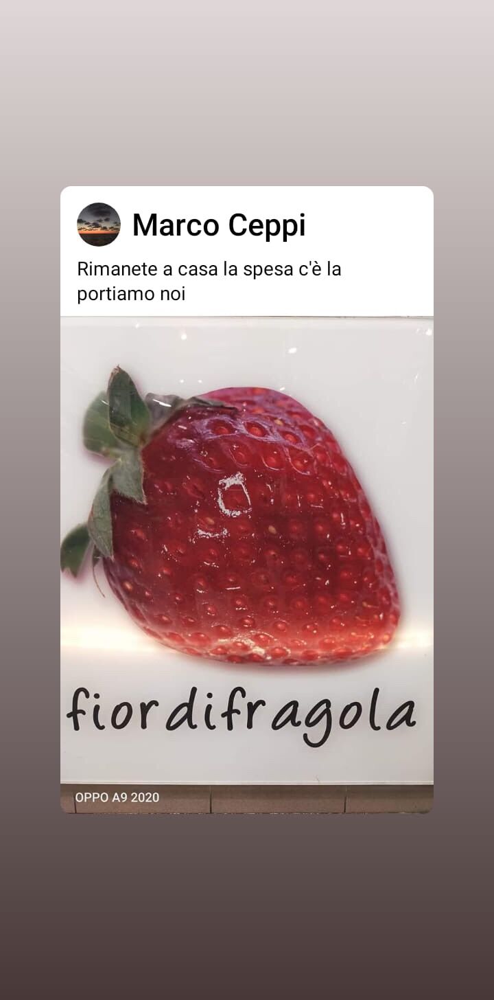 Rimanete a casa ? la spesa la portiamo noi ?