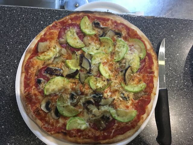 Pizza Art des hauses