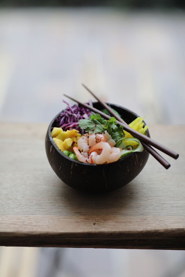 shrimp poke bowl