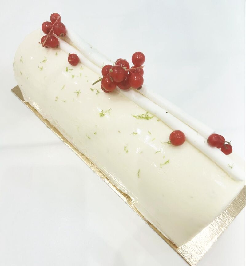 Bûche Citron Fruits rouges