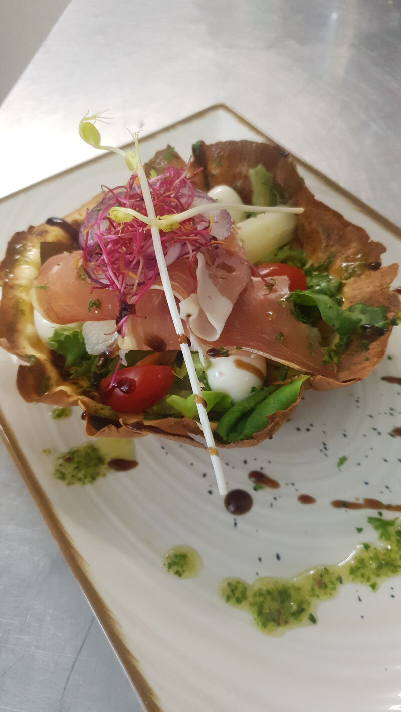 Panier fraîcheur en entrée