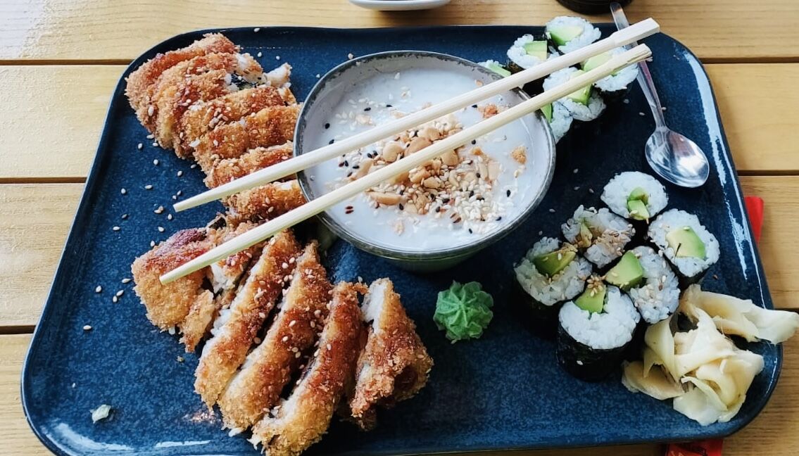 Frittierte Sushi
