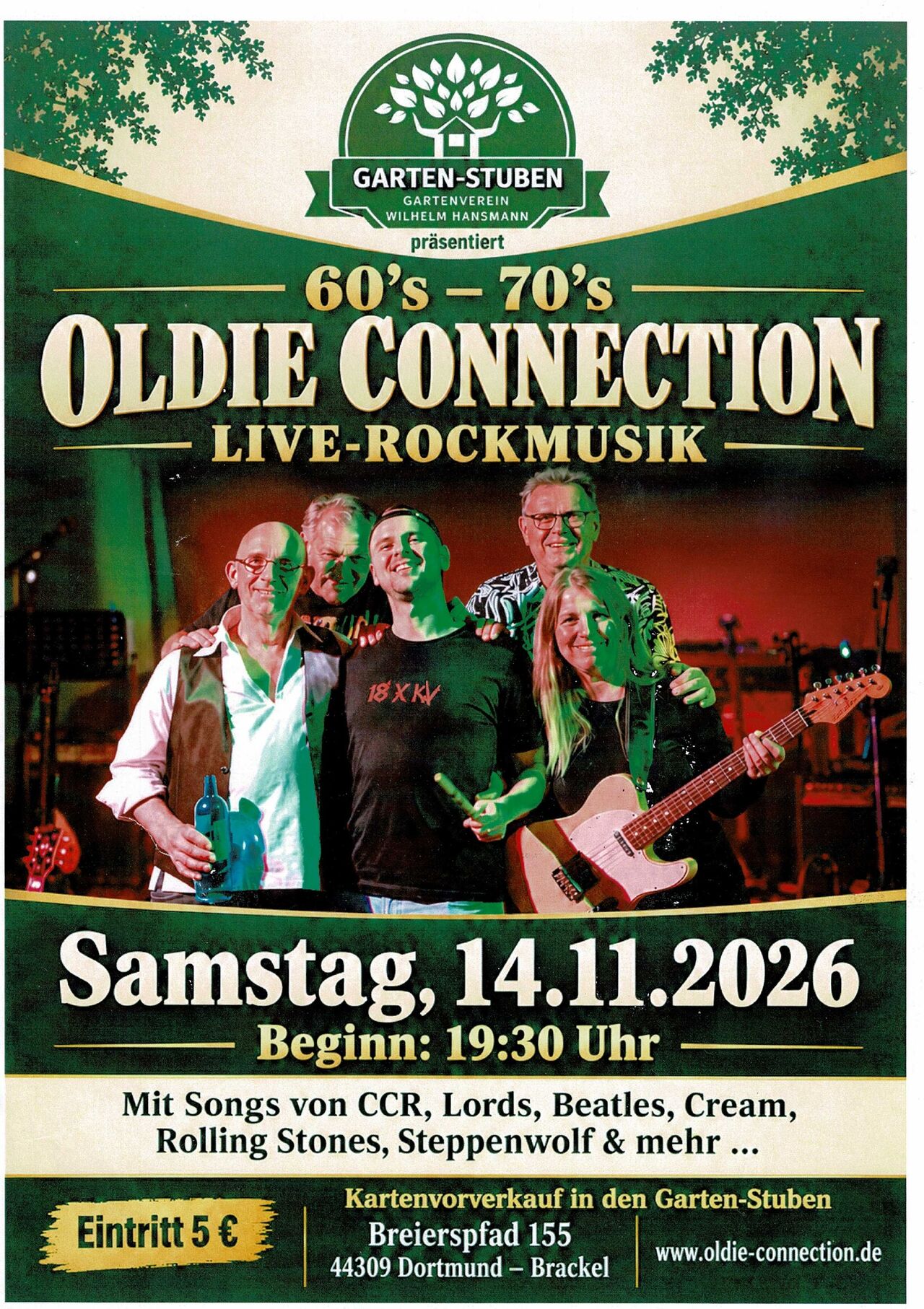 OLDIE CONNECTION - LIVE-ROCKMUSIK