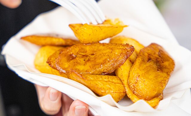 Frittierte Kochbananen