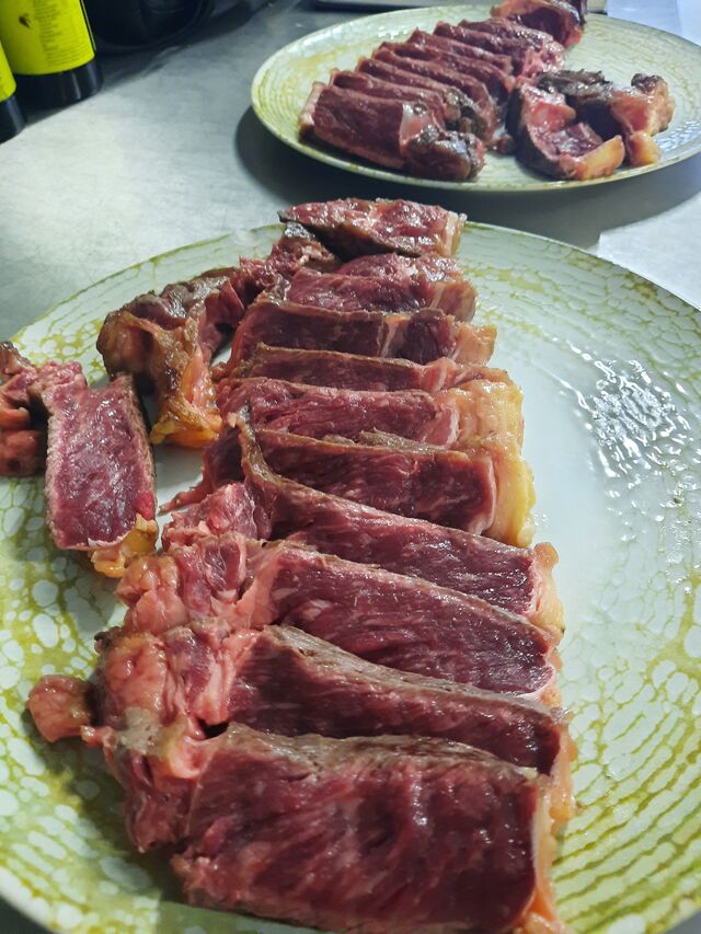 Entrecot de vaca madurados