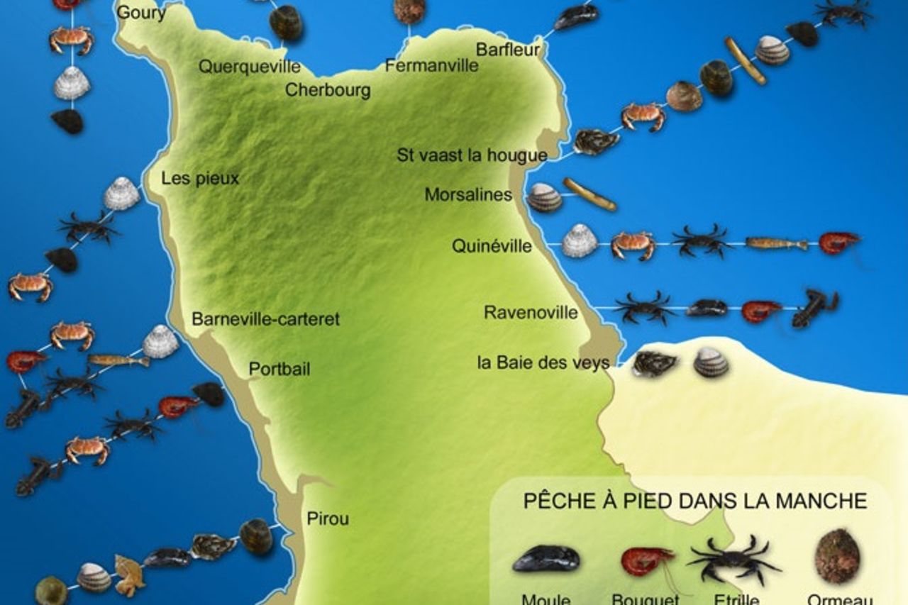 Zones de pêche