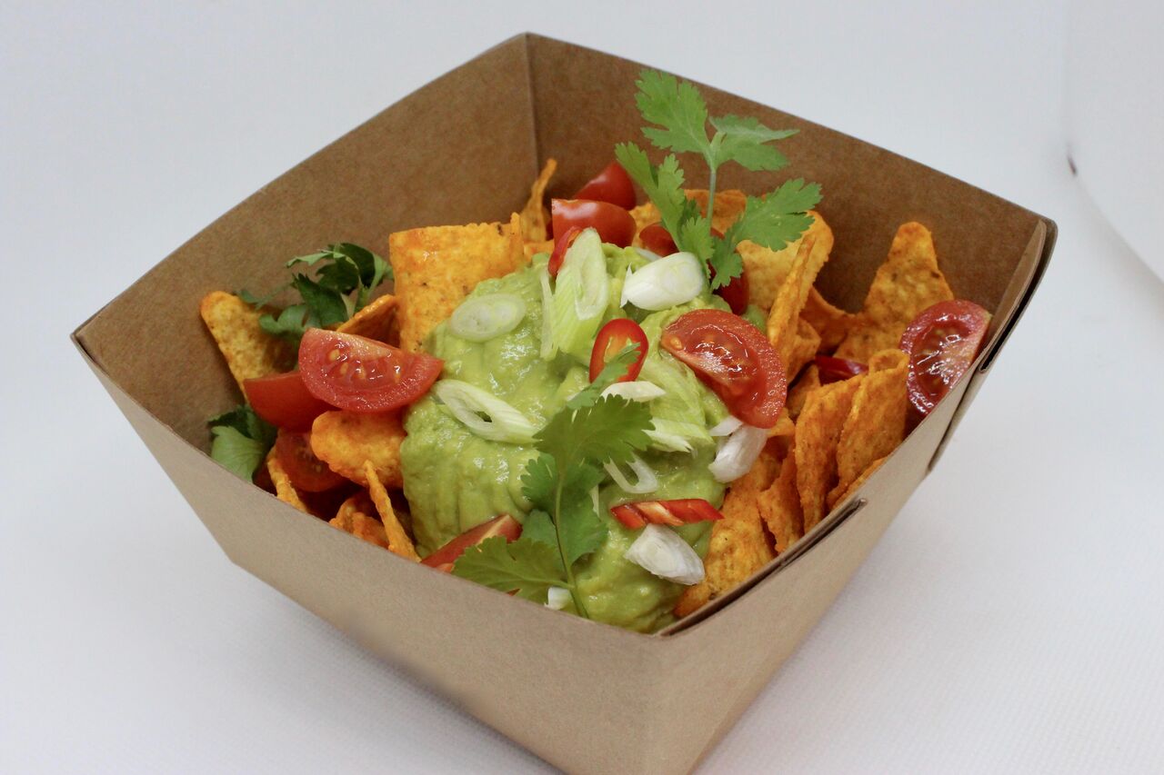 Nachos et guacamole