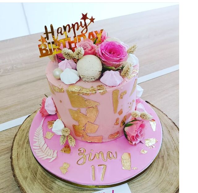 Gâteau d'anniversaire girly