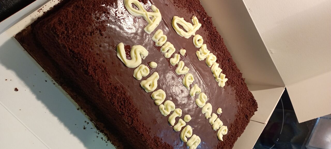 Gâteau au chocolat, crème mascarpone cacao